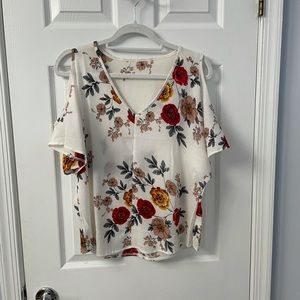 Cold Shoulder Blouse